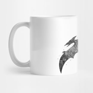 Pterodactyl dinosaur black and white Mug